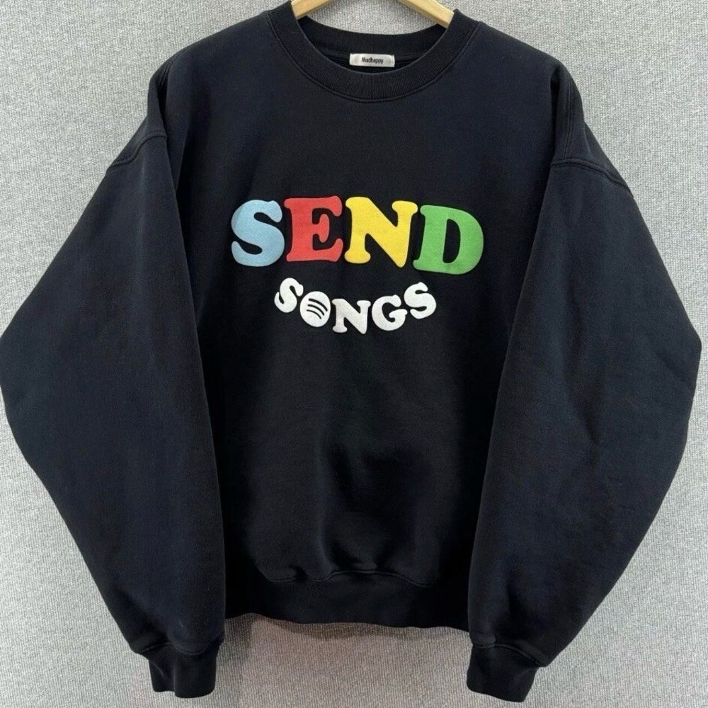 Madhappy x Spotify Send Songs Crewneck Sweatshirt – Size Large